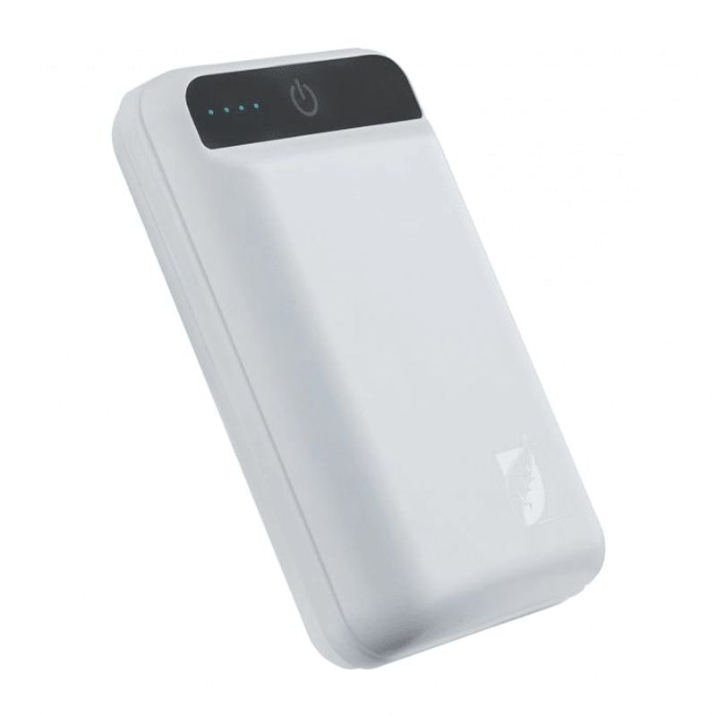 Power-Bank-De-6000-Mah-Con-3-Conectores-Y-Doble-Puerto-Usb-Green-Leaf®-Blanco