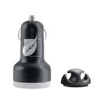 Cargador-Con-Doble-Puerto-Usb-Para-Automovil-Green-Leaf®-Negro