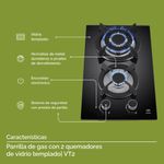 Parrila-de-Gas-con-2-Quemadores--Vidrio-Templado--Avera