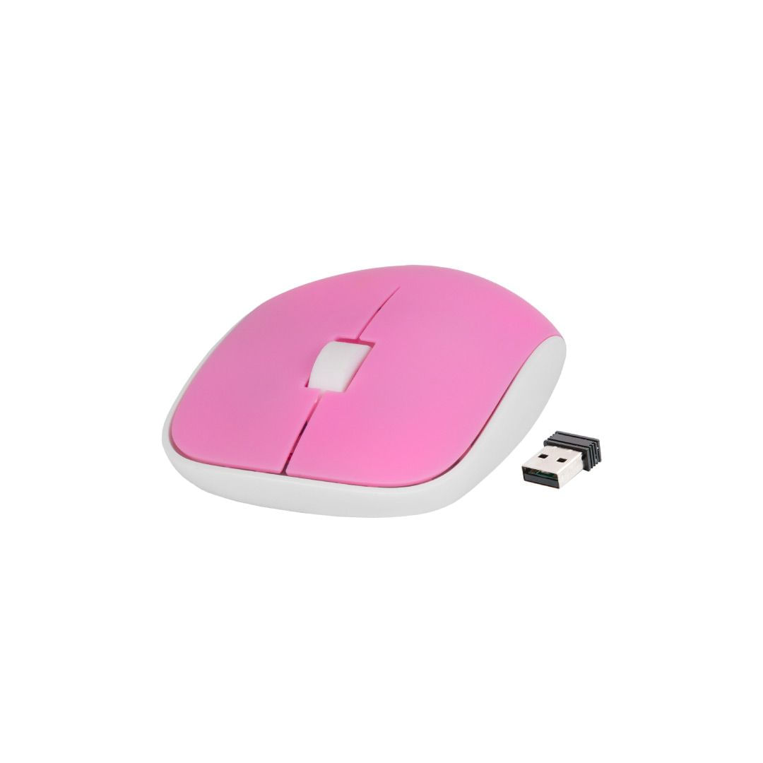 Mouse Wireless T-Wolf Rosa – 2,4 GHz, Ambidestro, 1600 DPI, Super Carino!
