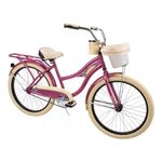 Bicicleta-Tipo-Crucero-Huffy-Deluxe-Rodada-24-Rosa