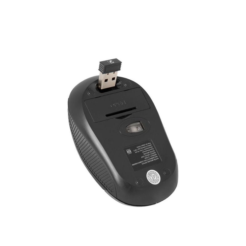 Mouse-Inalambrico-Acabado-Rubber-De-1600-Dpis-Green-Leaf®-Azul