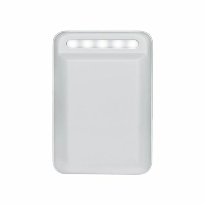 Power-Bank-De-6000-Mah-Con-3-Conectores-Y-Doble-Puerto-Usb-Green-Leaf®-Blanco