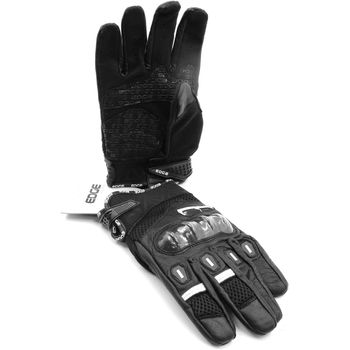 Guantes De Cuero Edge Color Negro/ - Talla M