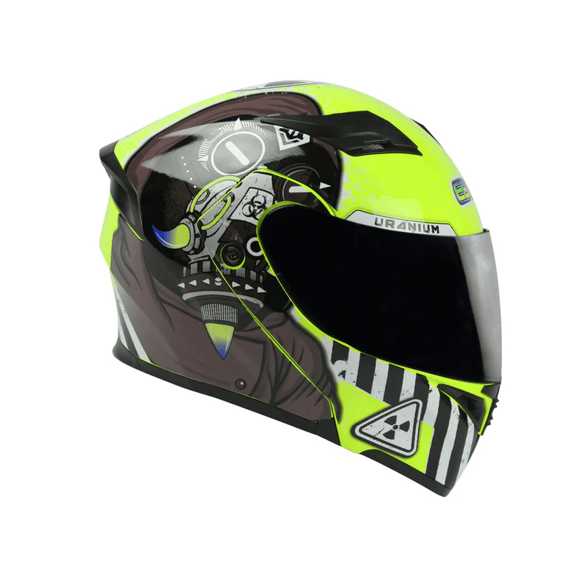 Casco-Edge-Abatible-Boss-Uranio-Amarillo---Verde-Talla-L
