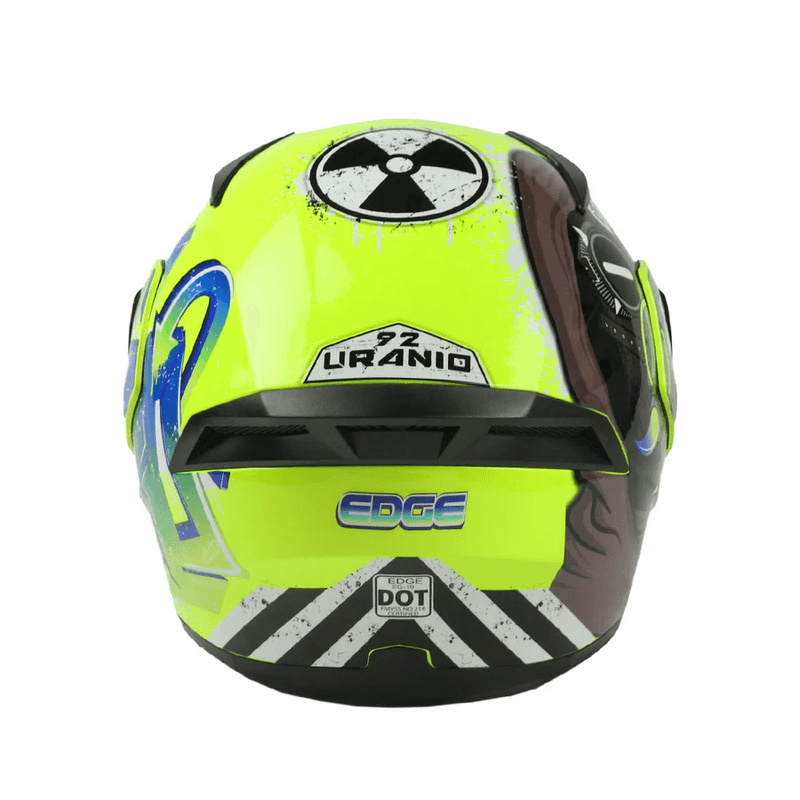 Casco-Edge-Abatible-Boss-Uranio-Amarillo---Verde-Talla-L