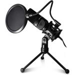 MICROFONO-VORAGO-GAME-FACTOR-MCG700-USB-LED-PROFESIONAL-AJUSTE-VOLUMEN-STAND-COLOR-NEGRO