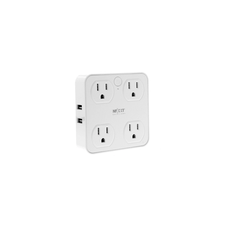 Nexxt---Solutions-Connectivity---4-Outlet---4-USB