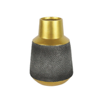 Jarron-Dubai-Texturizado-de-Poliresina-Gris-y-dorado