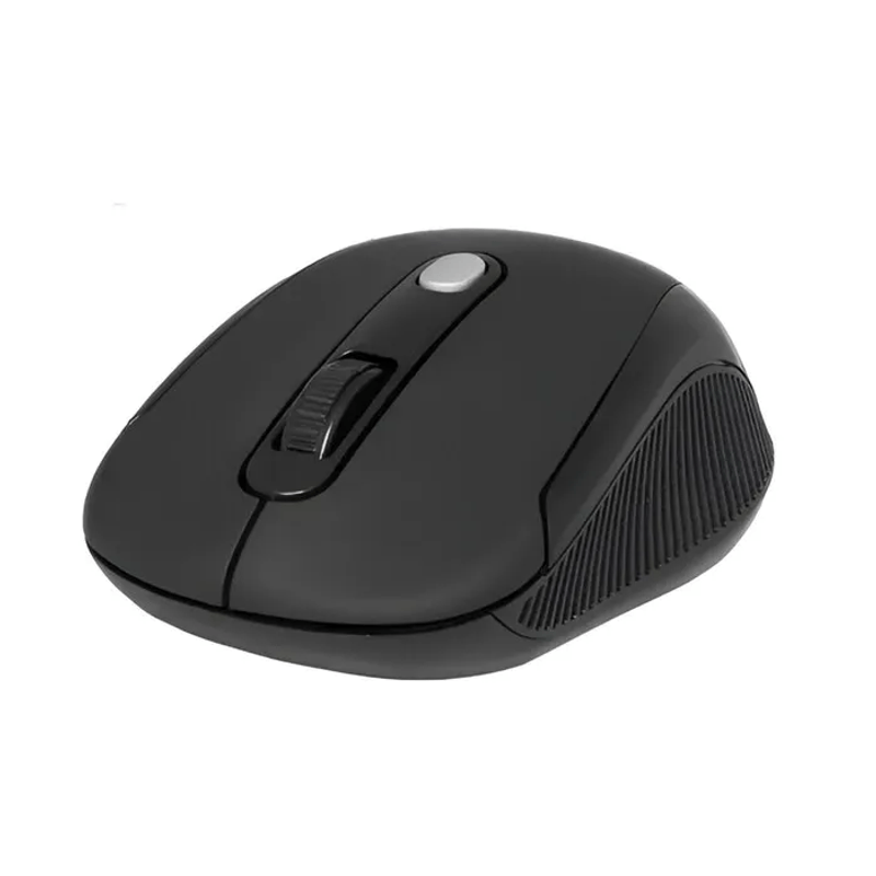 Mouse-Inalambrico-Acabado-Rubber-De-1600-Dpis-Green-Leaf®-Negro