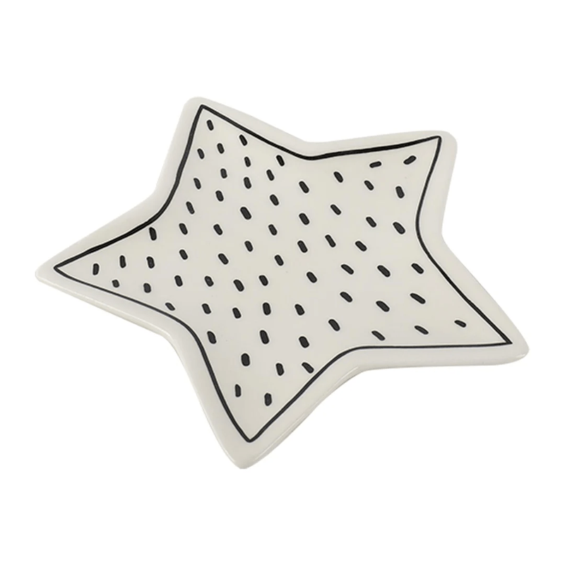 Plato-Estrella-Navideño-Ines-Minimalista-Blanco-y-Negro-Mediano-de-Dolomita-14.5x13.7x1.4-cm