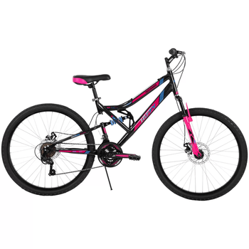 Bicicleta de Montaña Huffy Trail Runner Rodada 26 Negro con Rosa