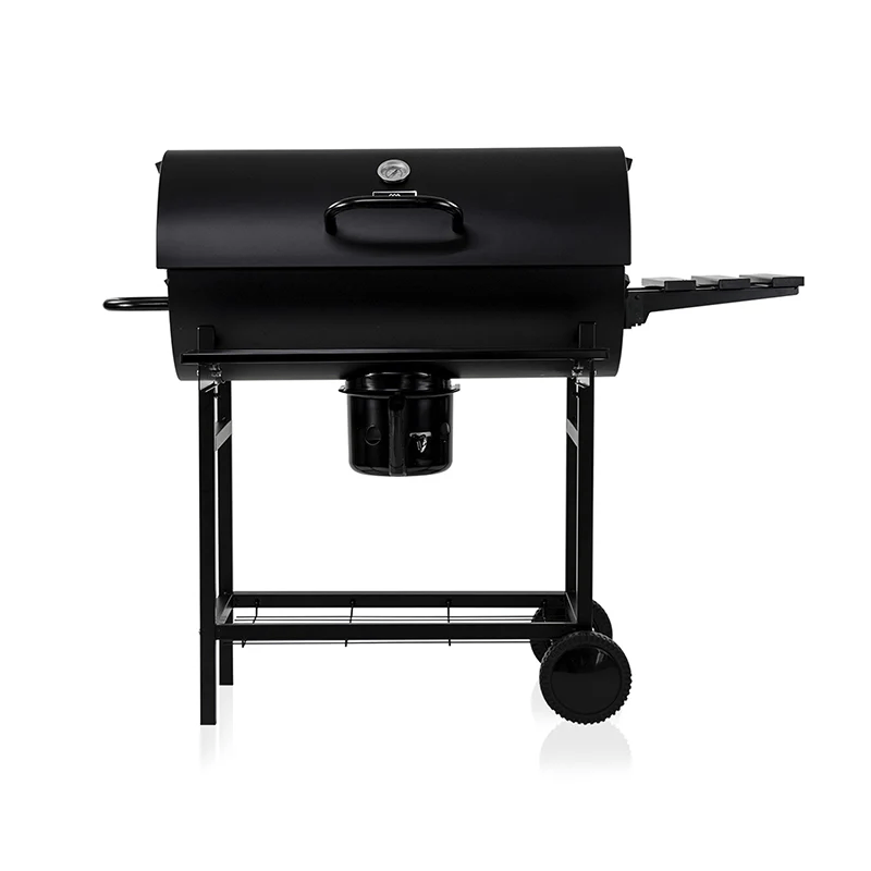 Asador-de-Carbon-Tipo-Tambor-con-Ruedas--Avera
