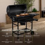 Asador-de-Carbon-Tipo-Tambor-con-Ruedas--Avera