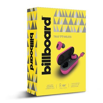 Manos Libres True Wireless Con Base De Carga  Rosa