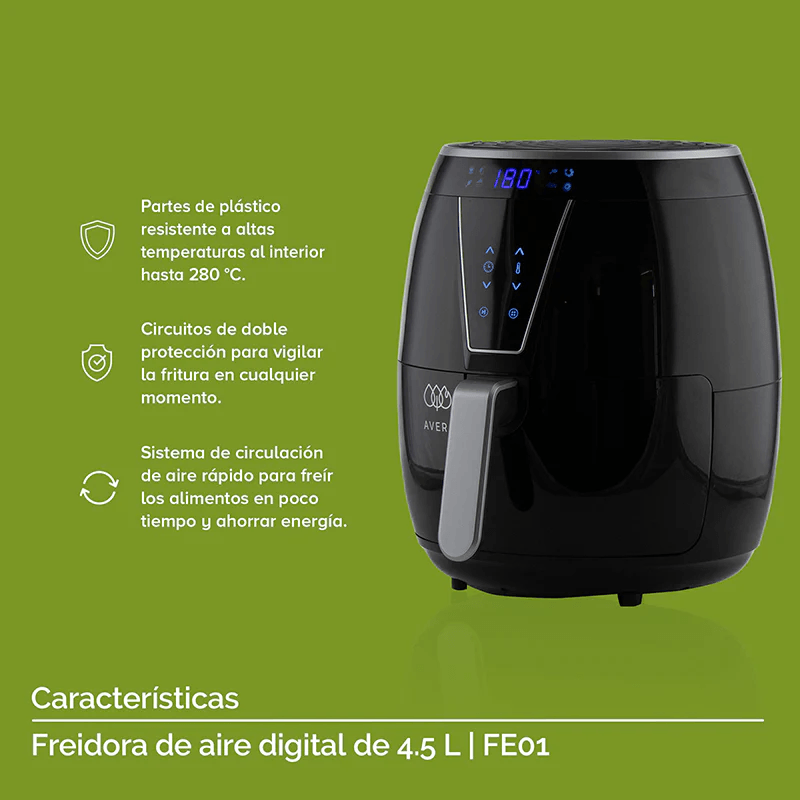 Freidora-de-Aire-Digital-de--4.5-Lt.--Avera