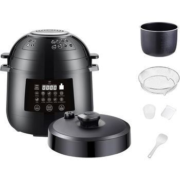 Olla de Presión Eléctrica con Freidora de Aire - Avera