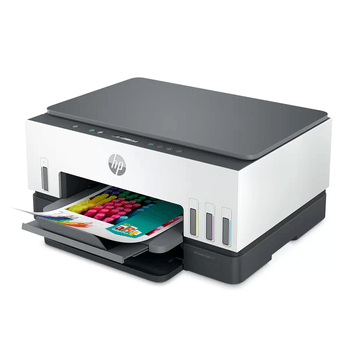 Multifuncional Hp Smart Tank 670 TodoEnUno Color Inyección De Tinta