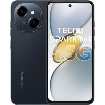 Teléfono Tecno Spark GO1 Dual Sim 4GB+128GB Negro