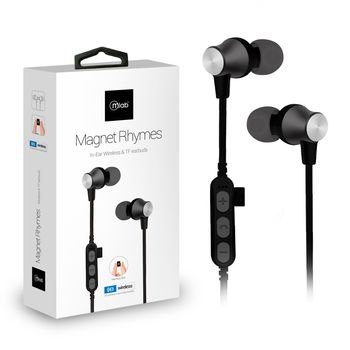 RHYME: AUDIFONO IN-EAR CON MIC - NEGRO