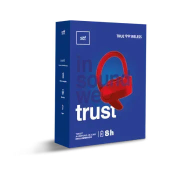 Trust: Audífonos InEar True Wireless   Negro