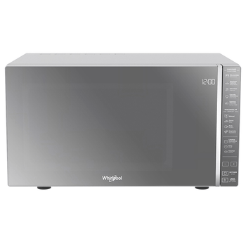 Microondas 1.1 Pies Cúbicos Silver acabado espejo Whirlpool