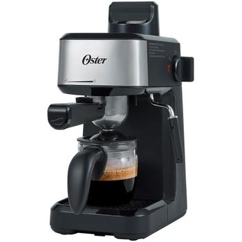 Cafetera de Vapor Oster Espresso y Cappuccino BVSTECMP65ROJ