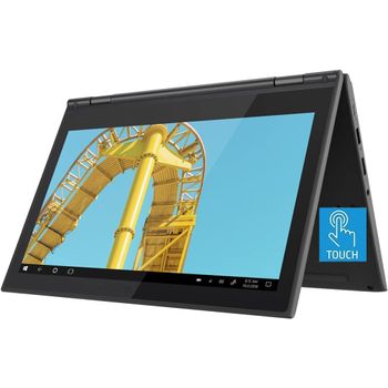 LAP LENOVO 300E 2 EN 1 11.6 TÁCT INT CELERON N4120 DISC DURO 64 GB RAM 4 GB WINDOWS 10 PRO COL NEG