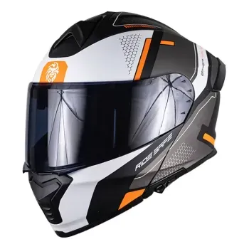 Casco Abatible Kov Thunder Revenge Naranja L