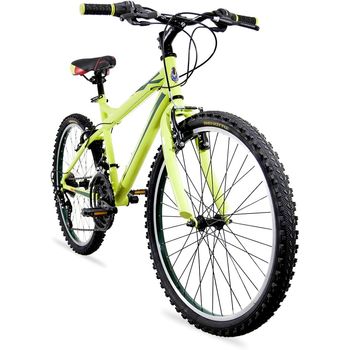 Bicicleta Benotto Montaña Progression R24 21V. Hombre Frenos "V" Acero Verde Limon Talla:Un