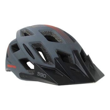 Casco Benotto Urbano Hb32 Con Luz 590 Gris/Naranja Talla:M