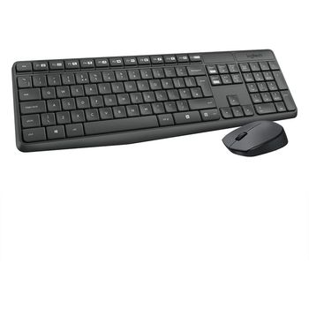Kit de Teclado y Mouse Inalámbrico Logitech MK235 - Negro