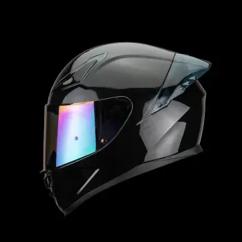 Casco Integral Onix Solid Negro Brillo Xxl-HAX