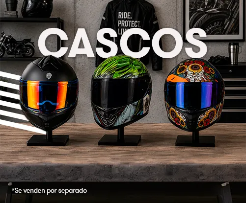 Cascos cerrados para motociclista con visera Kov
